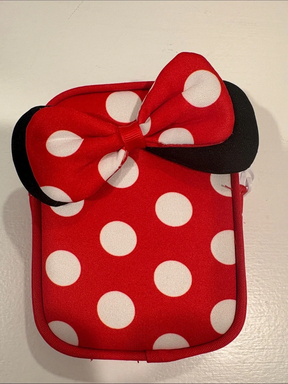 Red Polka Dot Minnie-inspired tumbler pouch ** pouch only